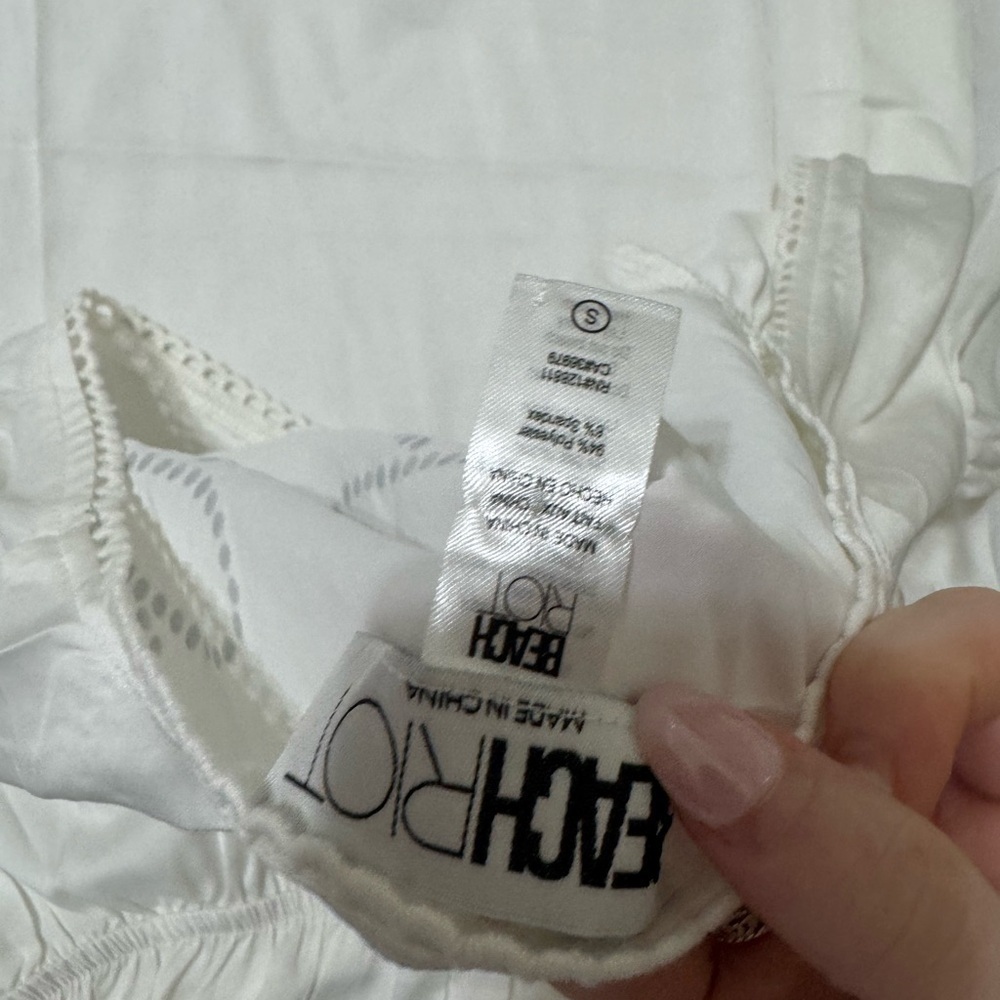 Beach Riot Shiloh bride wrap cover up size small - Picture 6 of 6